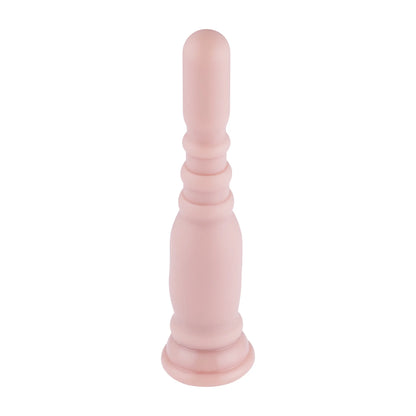 Dildo Anal 3XLR para Máquina de Sexo Básica Auxfun Beige 20 cm