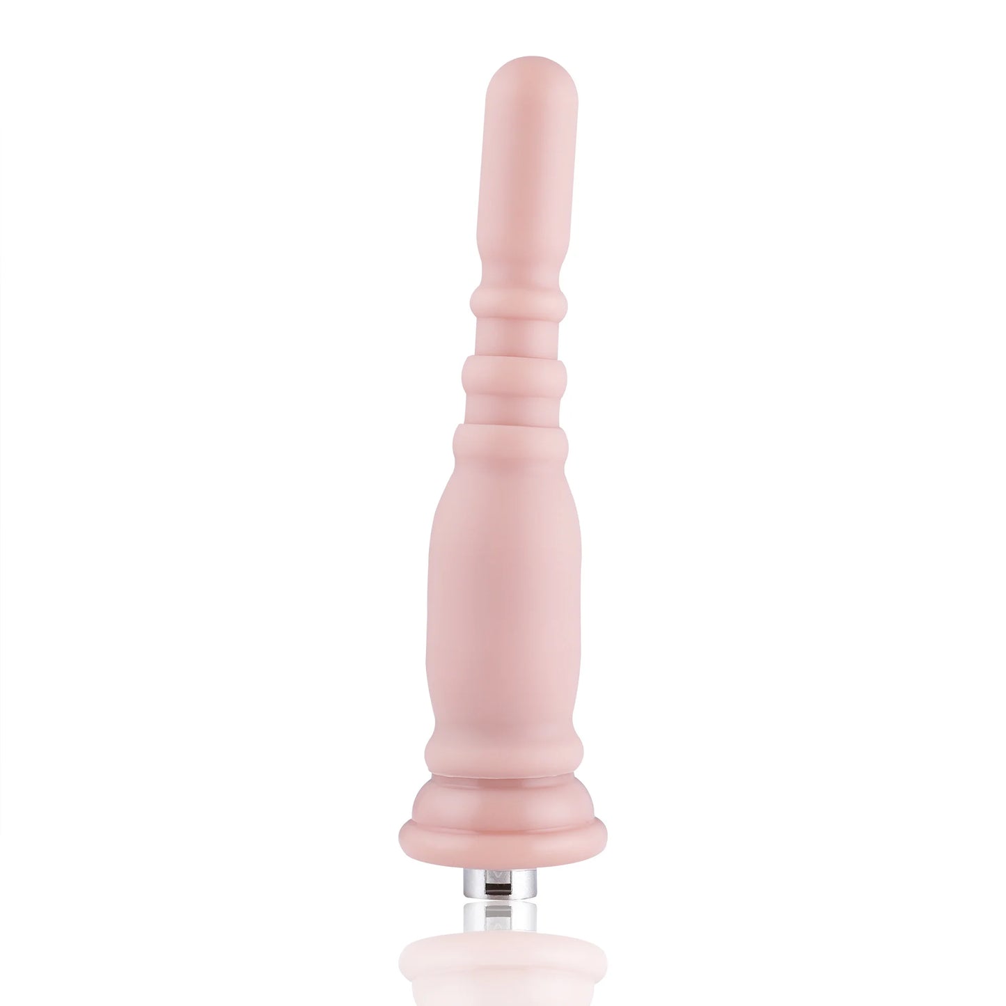 Dildo Anal 3XLR para Máquina de Sexo Básica Auxfun Beige 20 cm