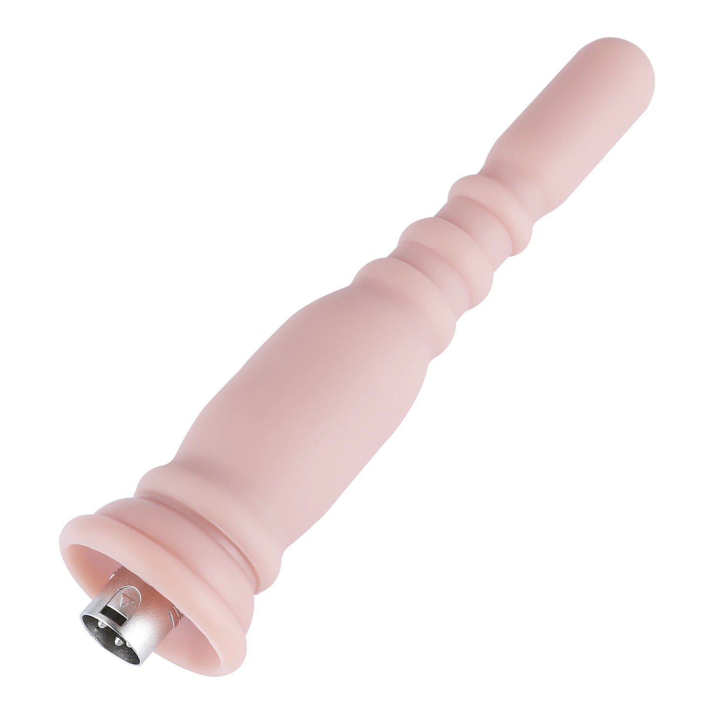 Dildo Anal 3XLR para Máquina de Sexo Básica Auxfun Beige 20 cm