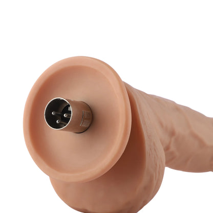 Dildo 3XLR para Auxfun Basic Sex Machine Beige 26.5 cm