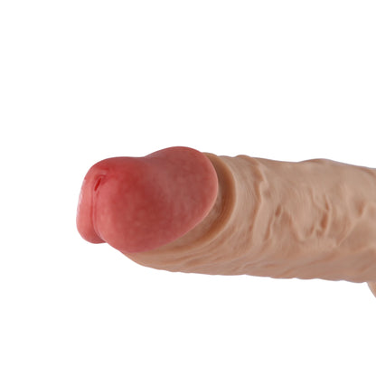 Dildo 3XLR para Auxfun Basic Sex Machine Beige 26.5 cm