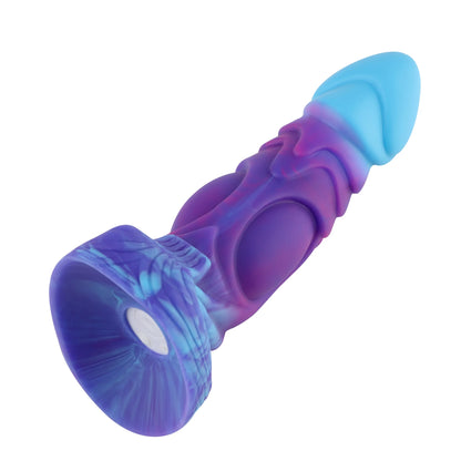 10 Modos Vibrantes Fantasía Dildo 16 cm con Ventosa, Control por App y Control Remoto | Tritón y.