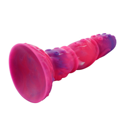 "Dildo de succión con ventosa Octopussy Fantasy 22 cm" | Material de Silicona Premium para Estimulación Máxima |.