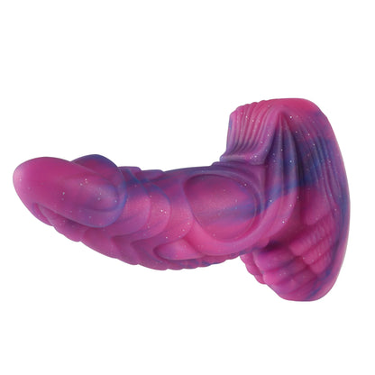 Dildo de Fantasía de Sirena de 16 cm con Ventosa - Silicona Premium, Estimulación Intensa, Impermeable -.