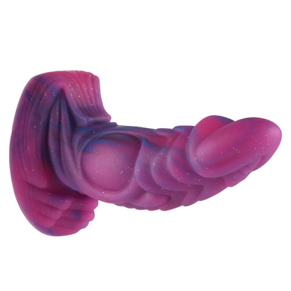 Dildo de Fantasía de Sirena de 16 cm con Ventosa - Silicona Premium, Estimulación Intensa, Impermeable -.