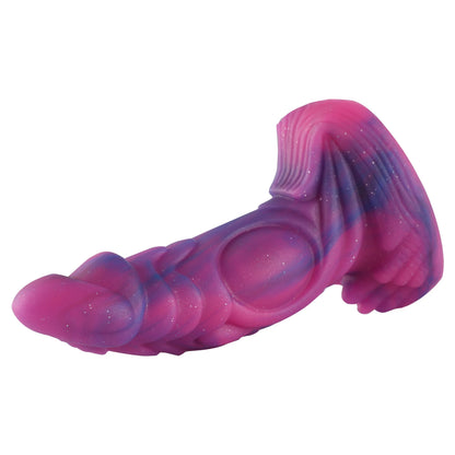 Dildo de Fantasía de Sirena de 16 cm con Ventosa - Silicona Premium, Estimulación Intensa, Impermeable -.